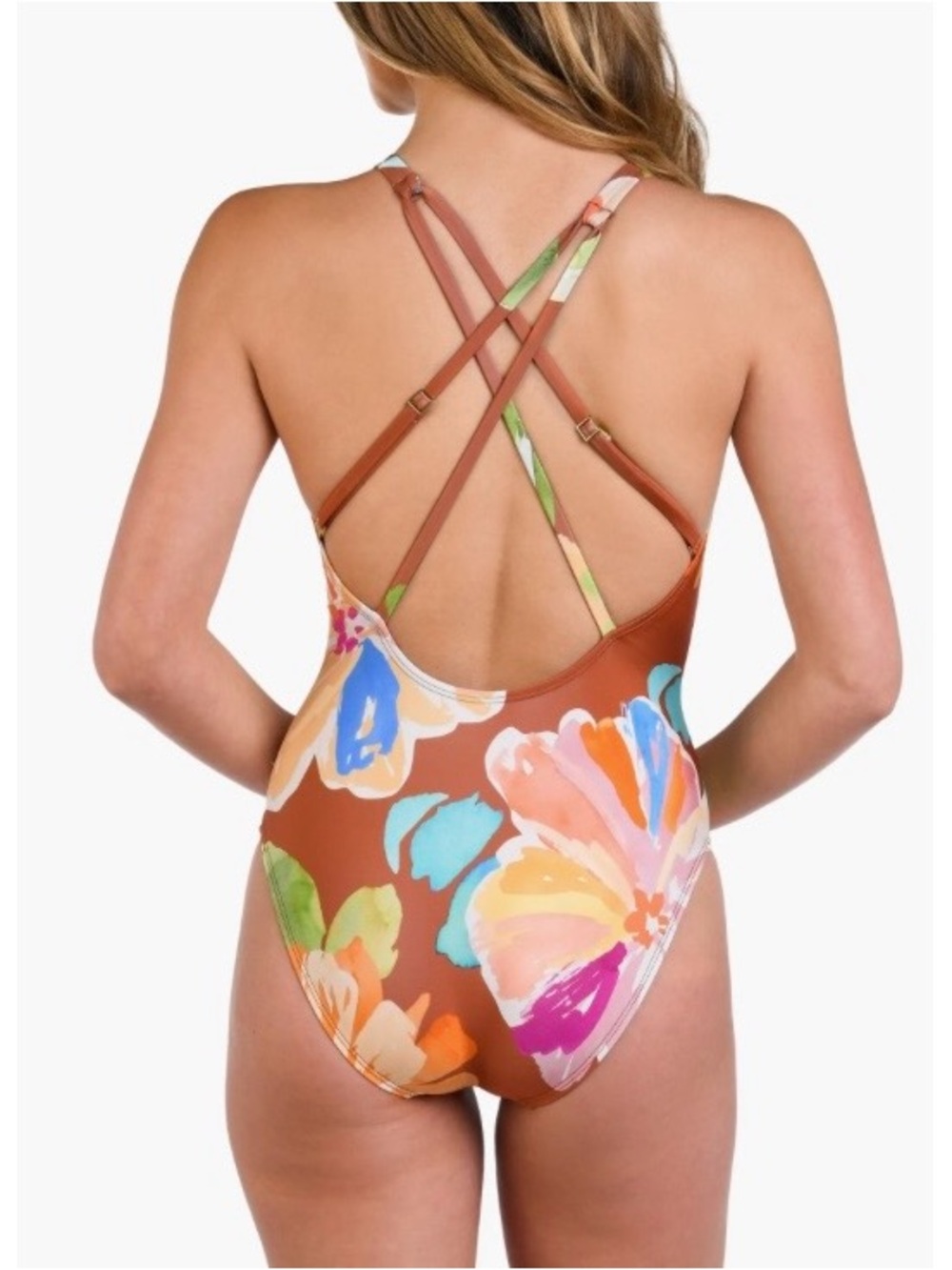 Saharan Sands High Neck One Piece Swimsuit
La Blanca Size 14 - Picture 2 of 2